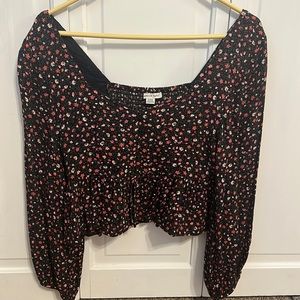 hi! selling american eagle blouse!! size small. only worn once